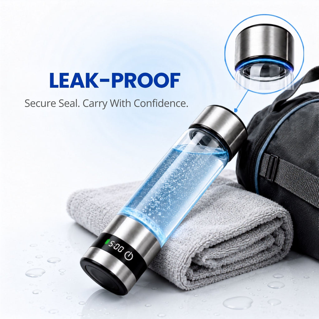 Hydrogen Water Bottle for Enhanced Hydration & Wellness